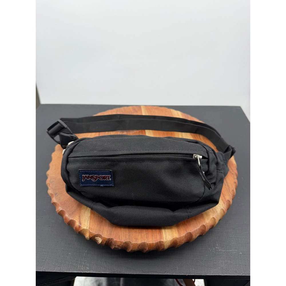 JanSport Fifth Avenue Fanny Pack Women OS Black TB4D0311 Waist Bag Hip Belt